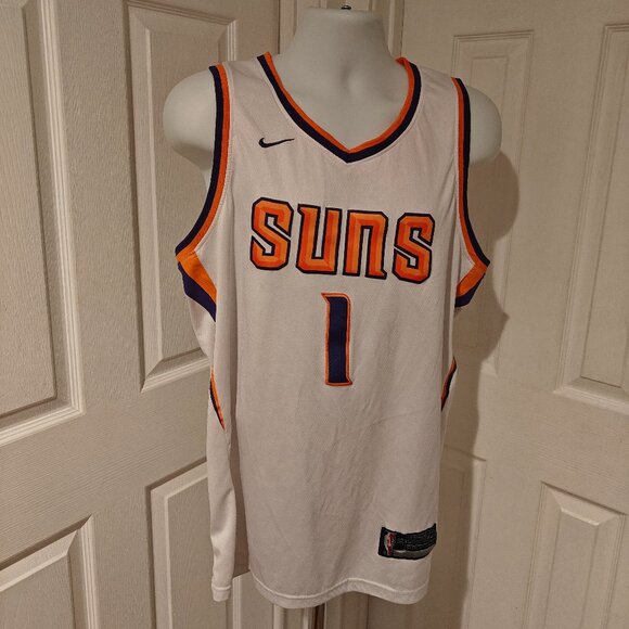 Authentic NBA Nike Phoenix Suns Devin Booker Swingman Jersey Men's XL Size 52 - Picture 1 of 9
